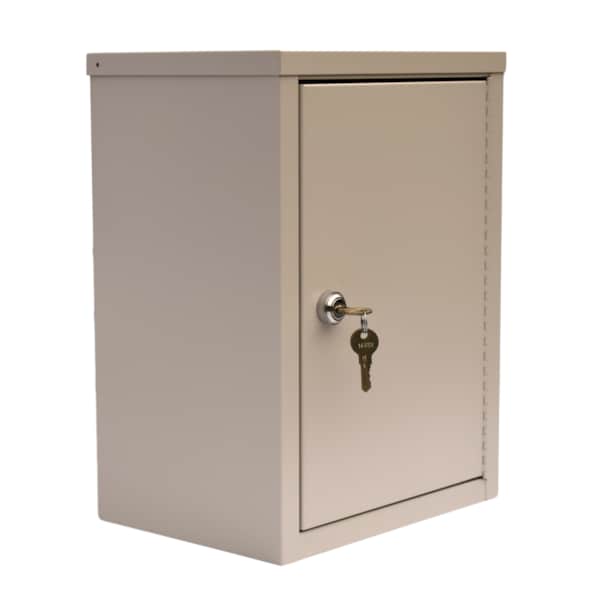 Omnimed Double Door Extra Wide Economy Narcotic Cabinet (15"H X 11"W X 8"D) 182150 - main